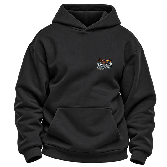 TC-017 – Hoodie Brustansicht Schwarz
