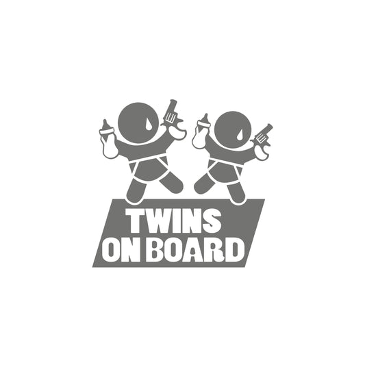 Twins on Board – Baby Sticker