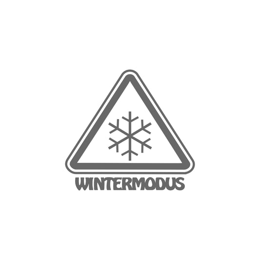 Wintermodus Schneeflocke Sticker